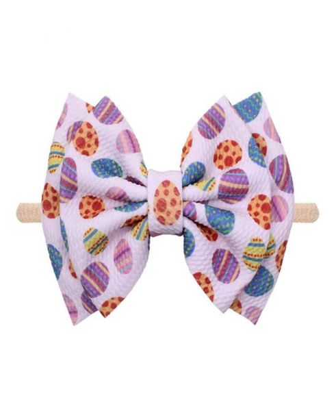 

2020 new easter baby headband 6inch bows newborn designer headband nylon girls designer headbands cartoon kids headband accessorie5699613, Slivery;white