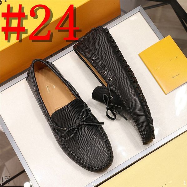 

23ss driver genuine leather men casual shoes luxury brand italian men loafers moccasins breathable slip on black driving shoes plus size 38-