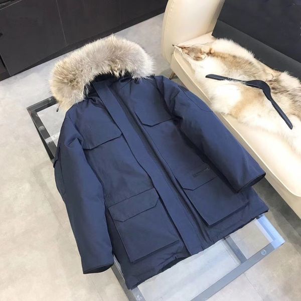 

canada men's fashion goose winter jackets comfortable soft down jacket casual designers men's canadian goose outdoor new designer, Black