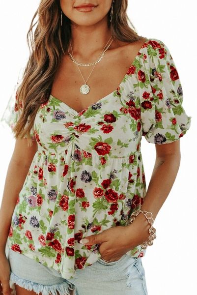 

elegant princess sweetheart floral 2023 new y7my#, White