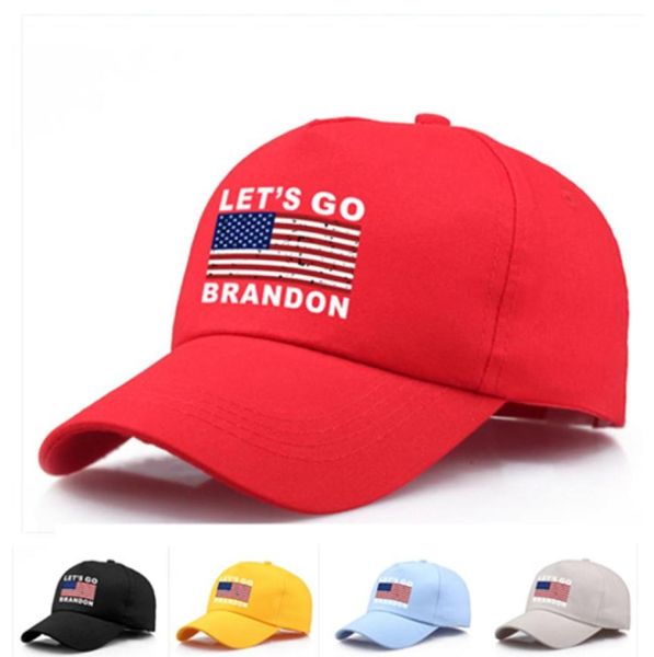 

let039s go brandon slogans baseball cap fjb casquette caps strapback mens and womens objection biden1707046, Blue;gray