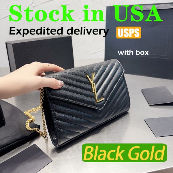 

designer shoulder bags handbag purse original box genuine leather luxury shopping envelope bags chain crossbody clutch casual letter loulou