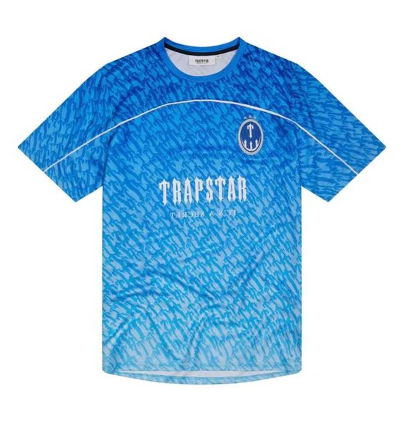 

mens fashion t shirt women summer casual sport t-shirts trapstar gradient graphic tees men street style shirts stylish full print short a ne, White;black