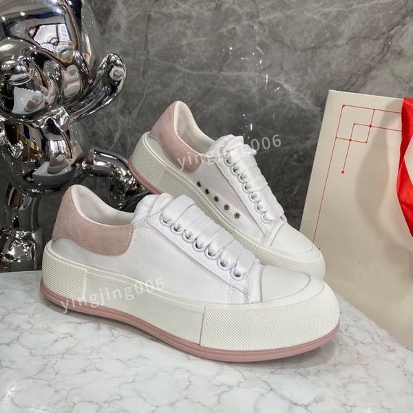 

r platform men women quality casual shoes leather lace-up sneaker lady flat running trainers letters gym sneaker2023, Black