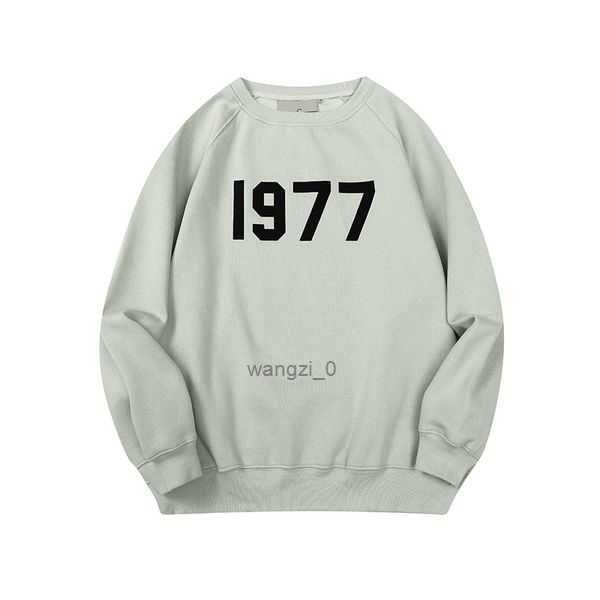 

1977 designer hoodies hoody essentail sweatshirts oversized clothing quality womens hooded jumper refflective letter print 7 eicd, Black