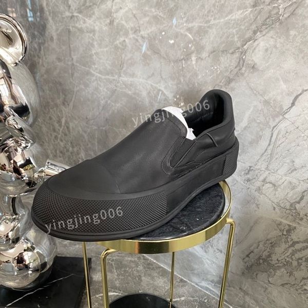 

designer platform womens quality casual shoes leather lace-up sneaker lady flat running trainers letters gym sneaker, Black