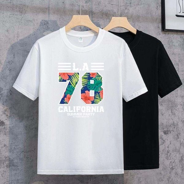 

designer t-shirt summer short sleeve designer men's t-shirt women's premium polo letter high-quality cotton women's clothing, White;black