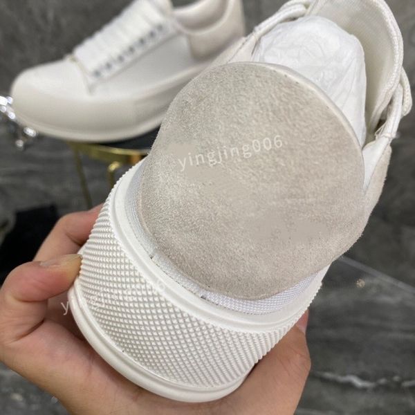

new designer platform mens quality casual shoes leather lace-up sneaker lady flat running trainers letters gym sneaker2023, Black