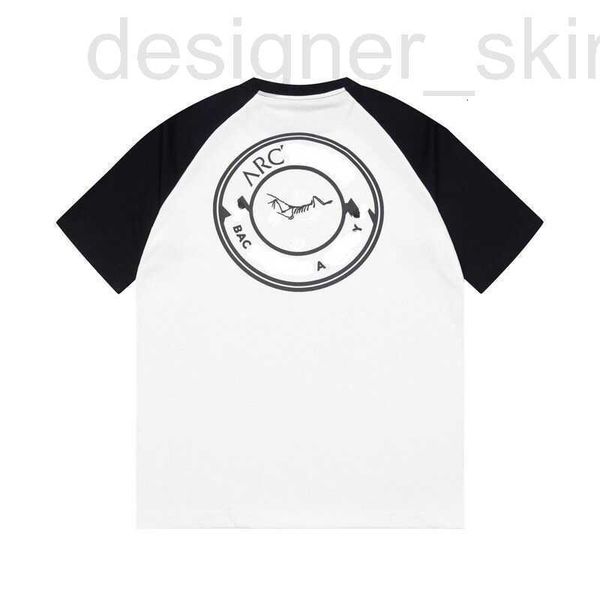 

men's t-shirts designer mens plus size tees luxury t shirt designer shirts letter contrast color suer men and women round neck short-s, White;black