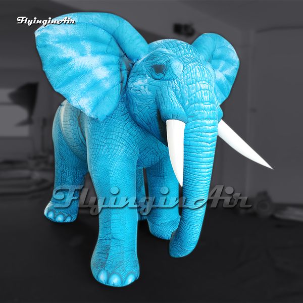 2m/3m/5m Customized Advertising Balloon Giant Inflatable Elephant Animal Model For Park Decoration