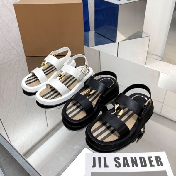 

women men sandals designer slipper check plaid platform slides designer striped nylon strap slingbacks beige eve icon stripe sport shoes bra, Black