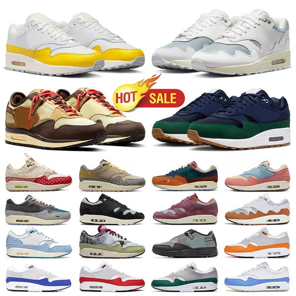 

1 87 running shoes for men women big bubble red dirty denim cactus jack concepts tour yellow baroque brown patta x summit white trainers out