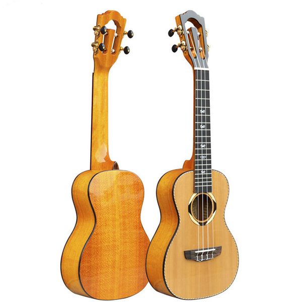

yukrili diagonal seven color blue k34s 27 inch spruce veneer ukulele