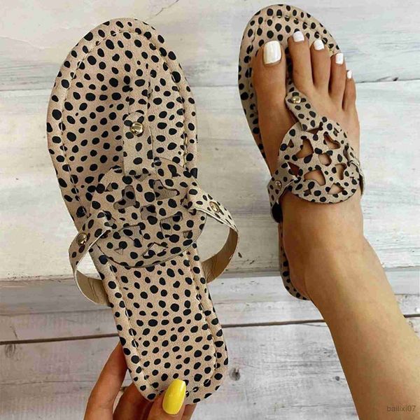 

slippers summer women slippers flat casual leopard print clip toe bear slippers for women womens robe slippers gift set, Black
