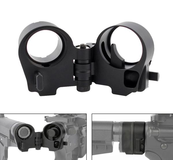 

ar folding stock adapter for m16 m4 sr25 series gbb aeg foldable stock hunting rifle airsoft part gear aluminum alloy cnc machined2206950