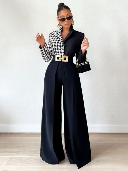 

capris elegant fashion high waist wide leg trouser women classic pleated full length long pant office lady solid straight casual capris, Black;white