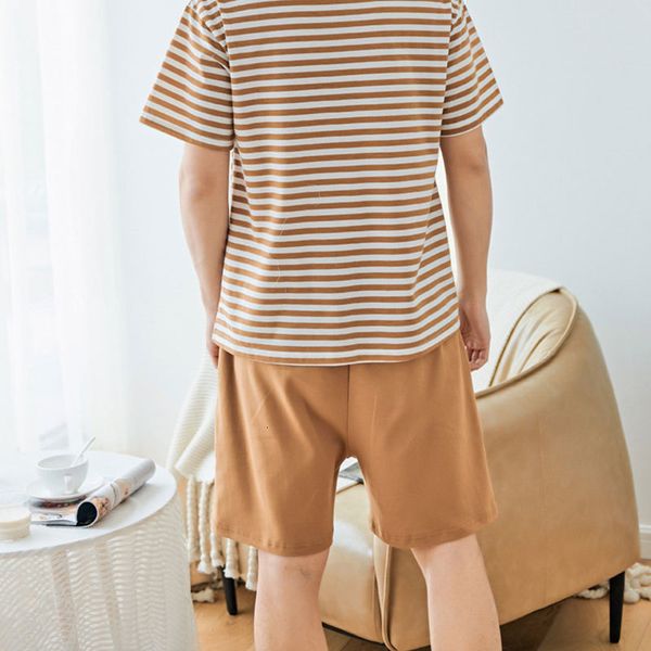 

men's sleepwear male cotton summer pants shorts bottom 4xl casual homewear short plus nighty sleepwear men nightwear sleep size breatha, Black;brown