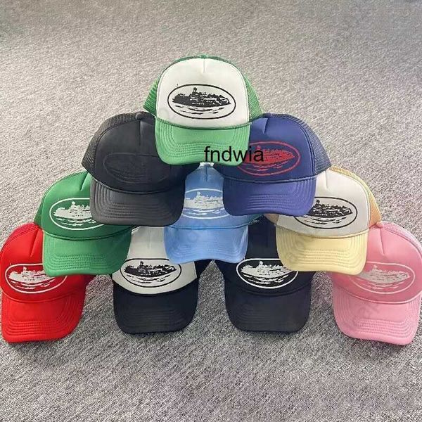 

corteizes21s hat 22ss american fashion truck hat casual printed baseball caps summer men and women, Blue;gray