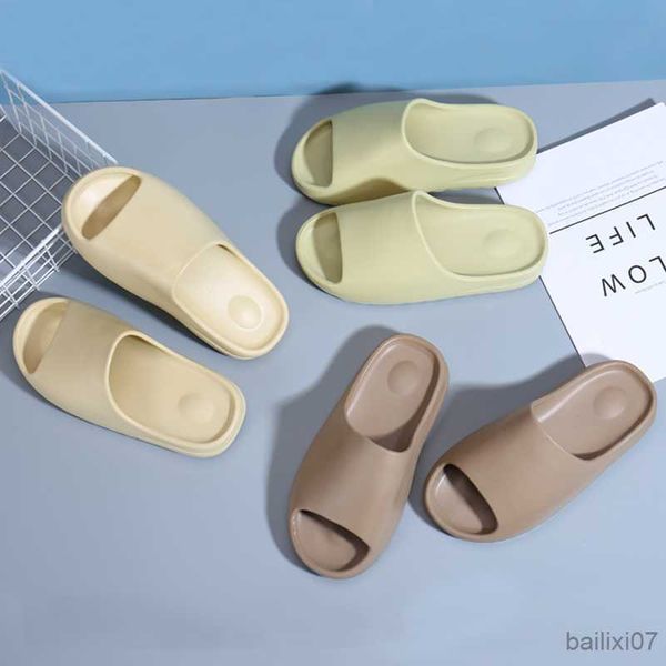 

slippers fashion beach sandals women summer outdoor slides woman/men non-slip bathroom household shoes soft slippers, Black