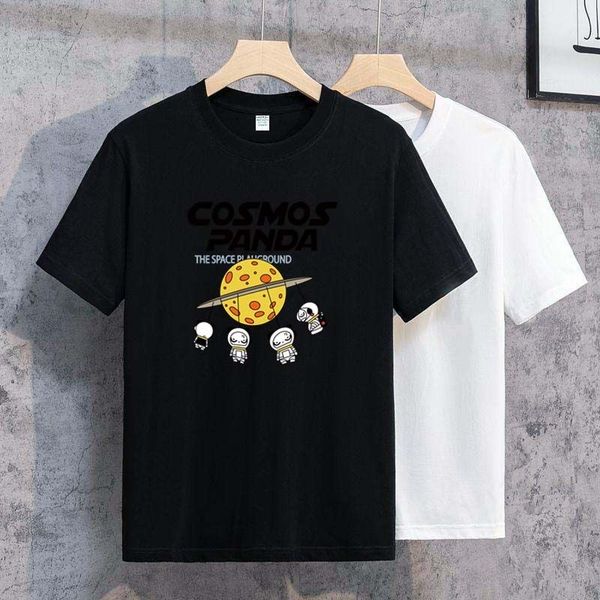 

designer t-shirt summer short sleeve designer men's t-shirt women's premium polo letter high-quality cotton women's clothing, White;black