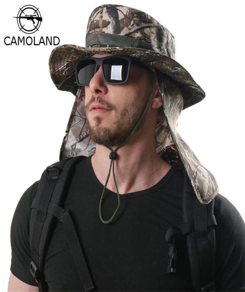 

tactical camouflage boonie hats nepalese cap bucket hat militares army mens military hiking fishing hat with flaps uv upf50 2205074751056, Blue;gray