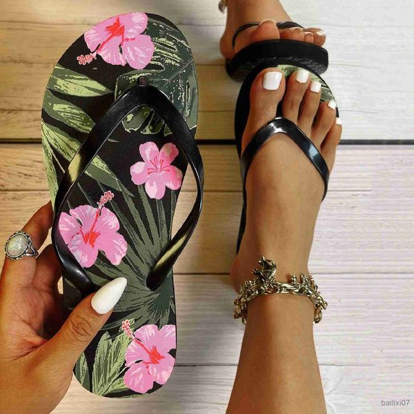 

slippers ladies flat flip beach sandals fashion sandals flat summer beach sandals for women slide womens dress sandals size, Black