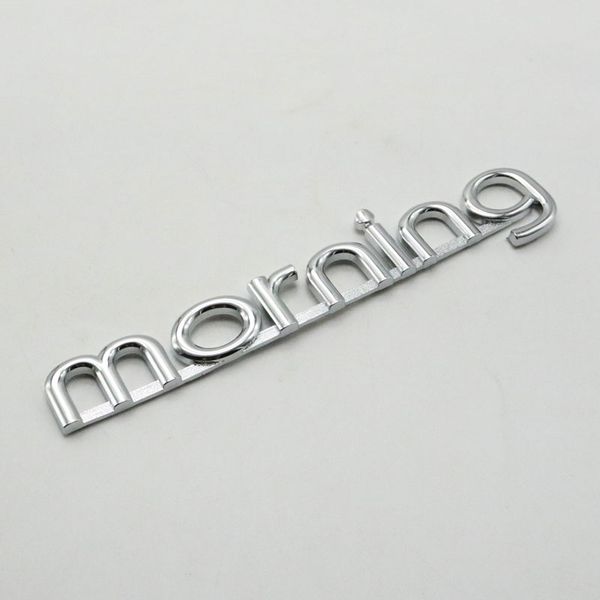 

for kia morning emblem rear trunk badge sticker decal logo letter nameplate