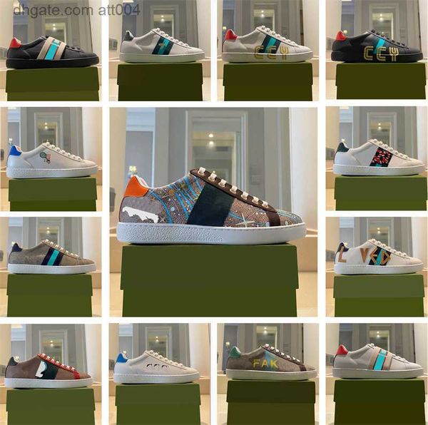 

women and men sneaker fashion luxurys designers casual shoes for woman more colour platform trainers walking sneakers with box size 35-45&#0, Black