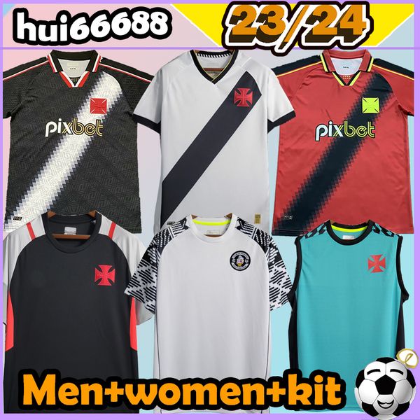 

23/24 vasco da gama soccer jerseys long sleeve juninho dede raniel g. pec juninho getulio 22 23 24 castan alex teixeira eguinaldo fans women, Black;yellow