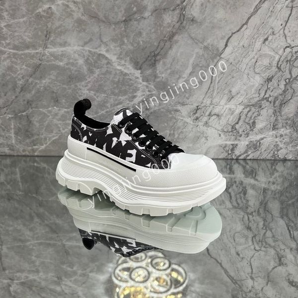 

2023new fashion brand men quality designers sneakers camouflage casual shoes checkered studded flats mesh trainers, Black