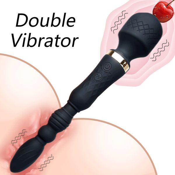 

socks huge magic wand vibrators for women usb charge big av stick female g spot massager clitoris stimulator toy, Black;white