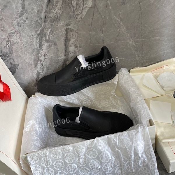 

2023r platform women quality casual shoes leather lace-up sneaker lady flat running trainers letters gym sneaker, Black