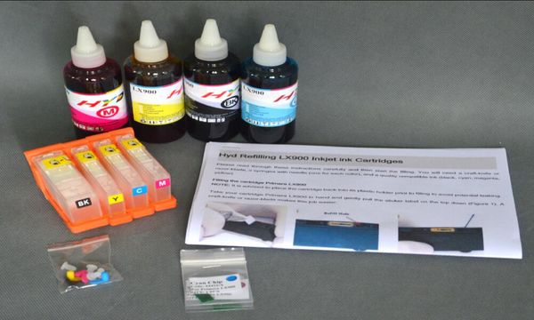 

primera lx900 lable inkjet printer ink refill kts0123459265680