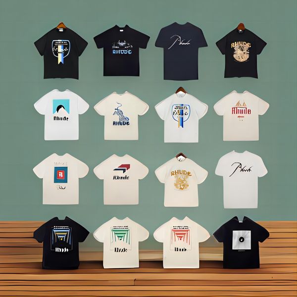 

clothes t-shirt designer shirt letter print round neck tee men's summer loose short-sleeved high street casual shirt short sleeve women, White