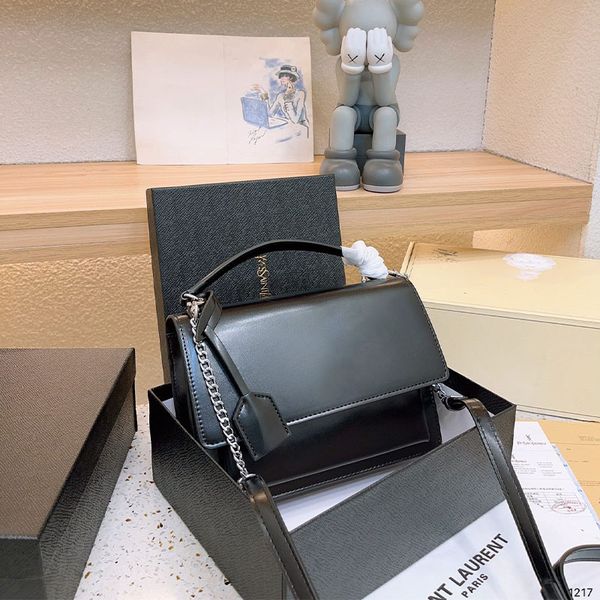 

luxury sunset bag designer shoulder bag genuine leather bag messenger bag shopping handbag wallet