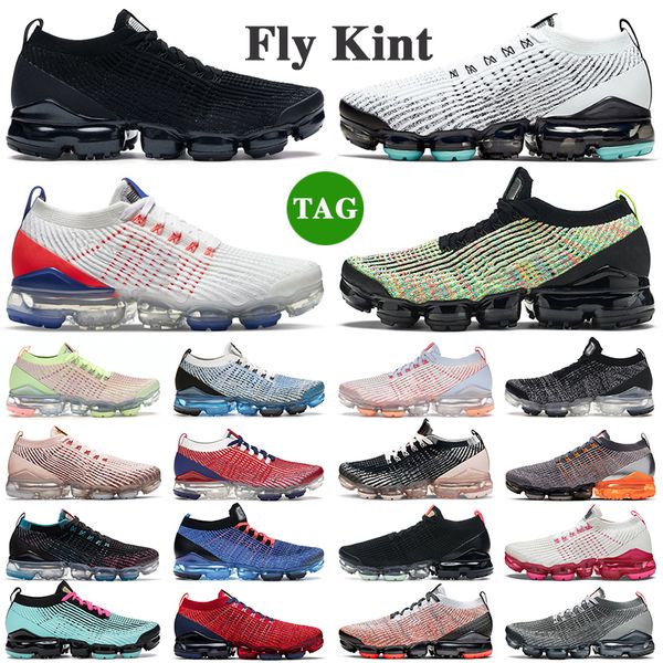 

knit 2.0 men running shoes fly 3.0 women triple white black snakeskin oreo grey crimson south beach usa mens trainers sports sneakers