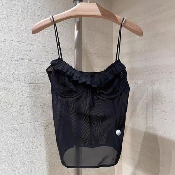 

camisoles tanks early spring tube bottoming shirt camisole women 230518, Black;white