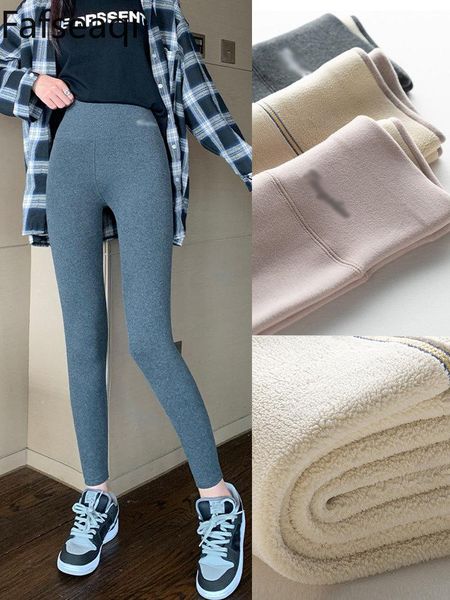 

leggings gray women's winter leggings thermal velvet cotton slimming tights with fleece pant black stretch thick warm leggings for wome