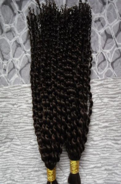 

human braiding bulk 2 pcs human braiding hair bulk no weft peruvian hair bundles water wave bundles braiding hair extensions9303215, Black