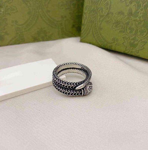 

silver 925 jewelry vintage python ring men039s hip hop luxury glamour fashion party ladies holiday gift christmas5067947