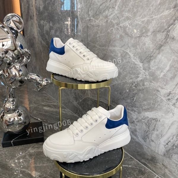 

r platform men womens quality casual shoes leather lace-up sneaker lady flat running trainers letters gym sneaker2023, Black