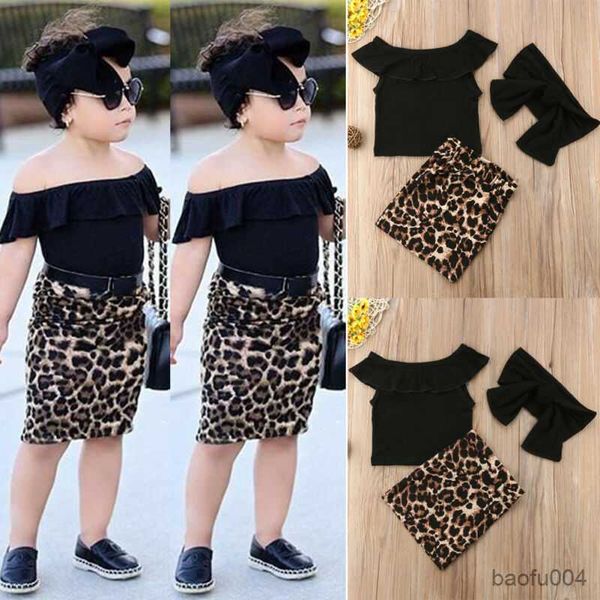 

clothing sets kids baby girl solid print outfits clothes and sheath skirt summer clothes set children clothing r230518, White