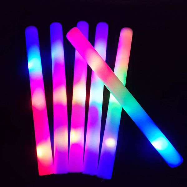 

9 style led glow sticks lighting foam stick for party decoration wedding concert birthday a113
