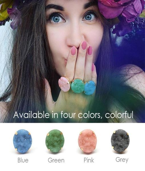 

band rings crystal for women ring lovely and stylish multicolor round resin copper alloy claw woman fashion jewelry3627735, Silver