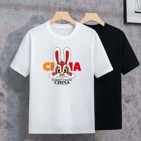 

designer t-shirt summer short sleeve designer men's t-shirt women's premium polo letter high-quality cotton women's clothing, White;black