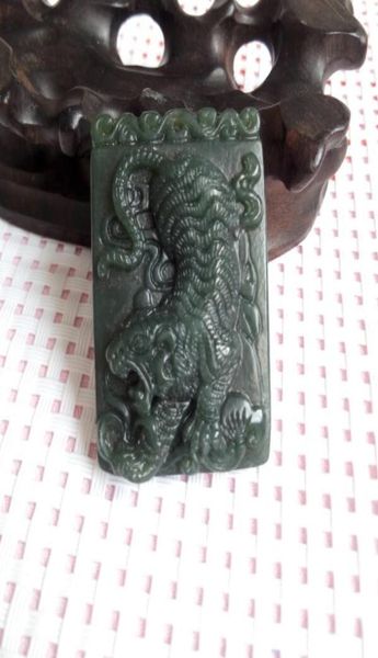 

china039s xinjiang hetian jade tiger pendant with d301235121891, Silver