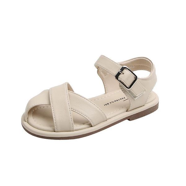 

sandals kids shoes summer footwear children girls casual soft sole beach princess f12525, Black;red