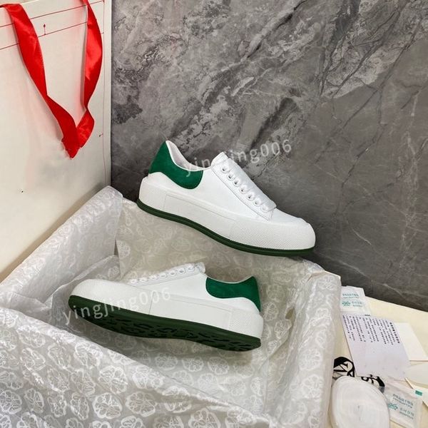 

2023designer platform mens women quality casual shoes leather lace-up sneaker lady flat running trainers letters gym sneaker, Black