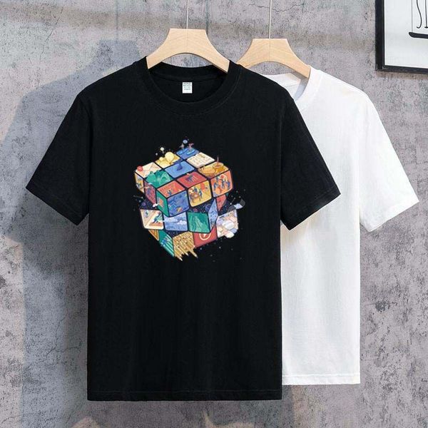 

designer t-shirt summer short sleeve designer men's t-shirt women's premium polo letter high-quality cotton women's clothing, White;black