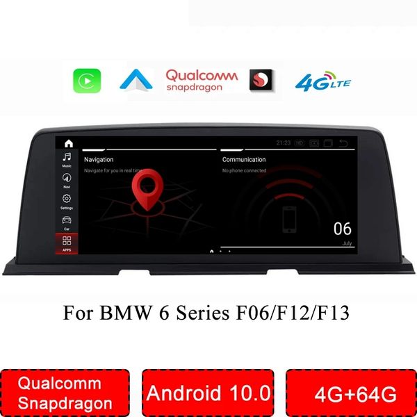 

qualcomm car android multimedia player for bmw 6 series f06 f12 f13 auto radio gps navigation dvd ips screen headunit